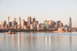 Sunrise over Sydney